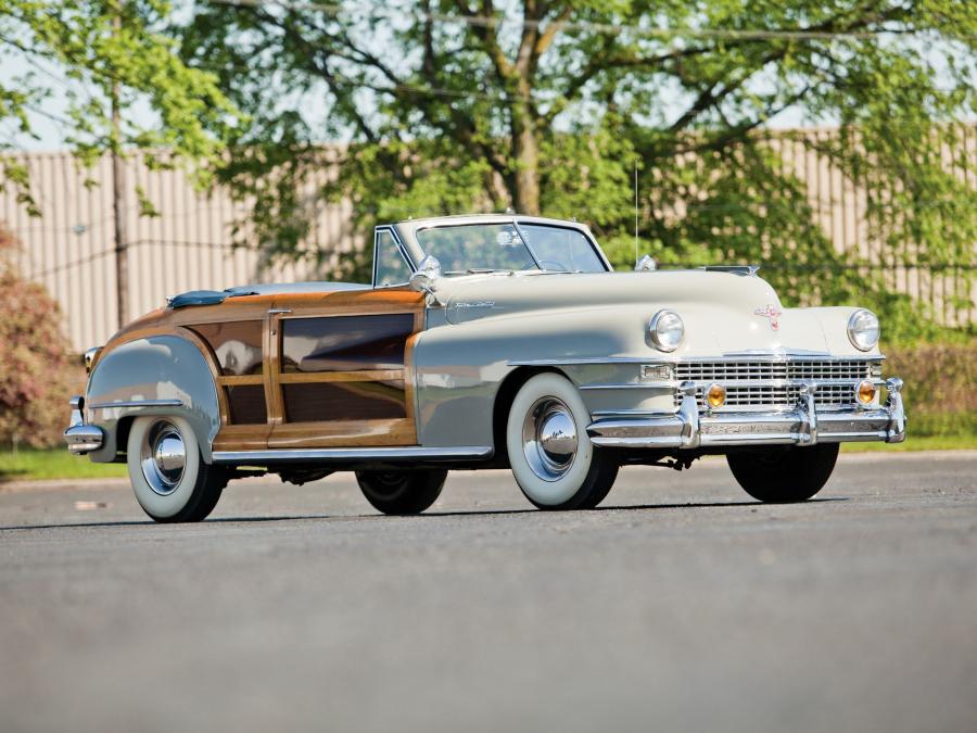  Chrysler Town & Country Convertible 1948 года  (фото 44 из 53)